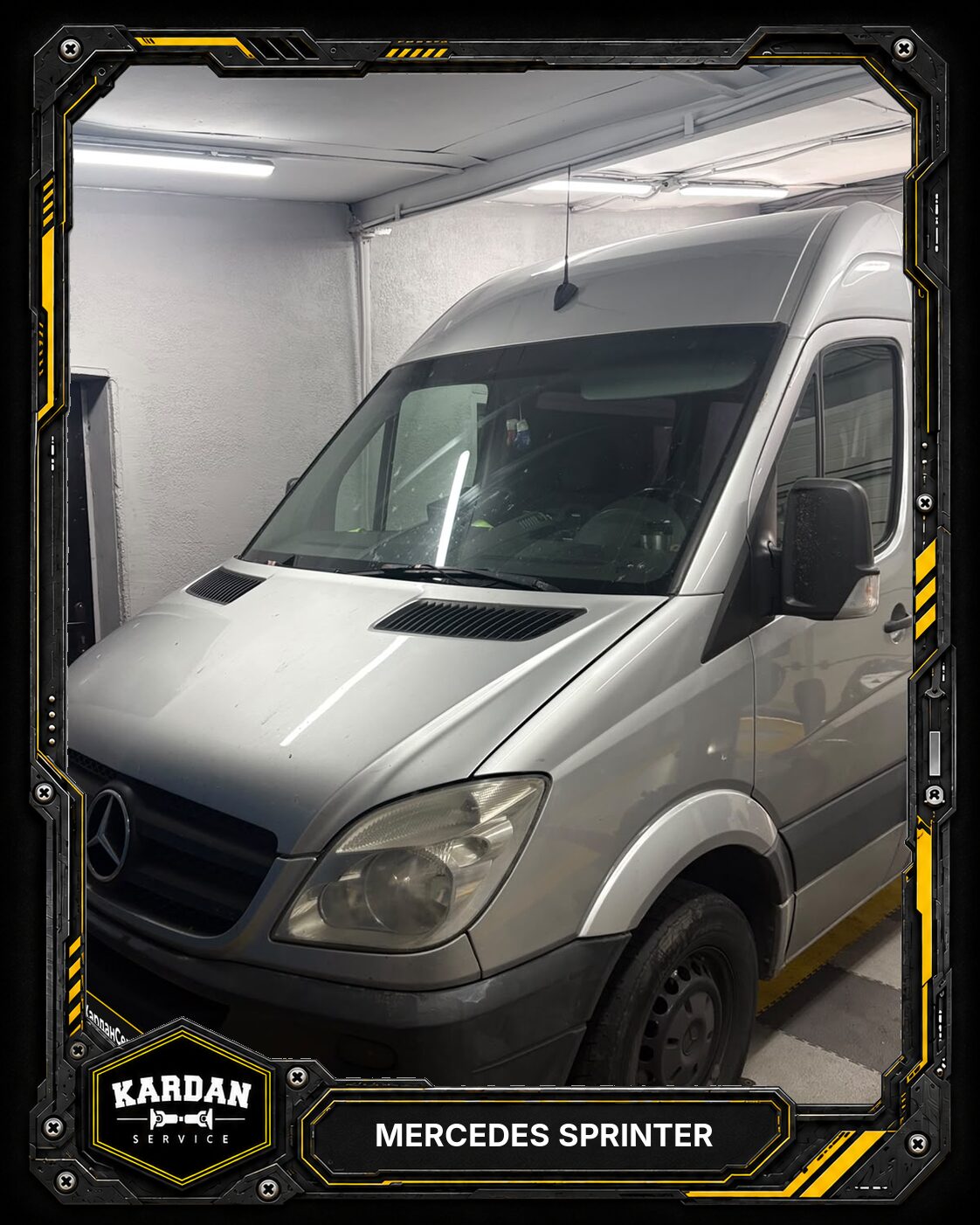Ремонт карданного вала Mercedes Sprinter 2011